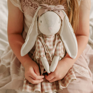 Sofia Bunny Rose Check